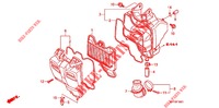 FILTRE A AIR (2) pour Honda XRM 125 MOTARD, CASTED WHEELS de 2011