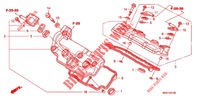 COUVRE CULASSE pour Honda VFR 1200 F de 2012