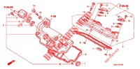 COUVRE CULASSE pour Honda VFR 1200 DCT de 2010