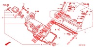 COUVRE CULASSE pour Honda VFR 1200 DCT de 2012