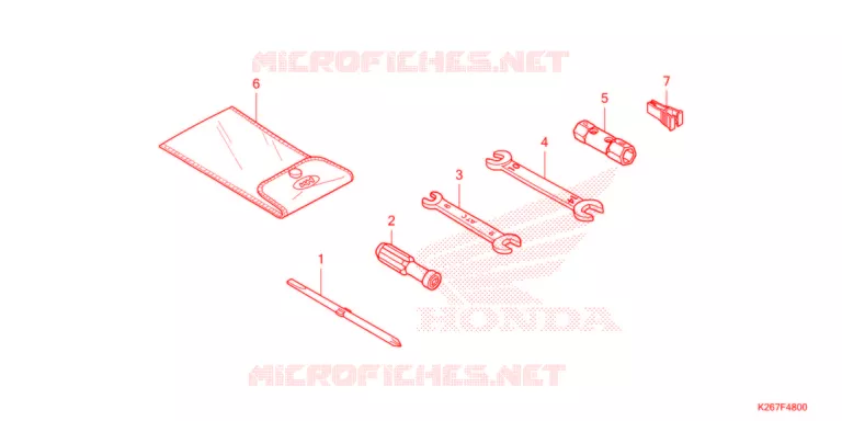 OUTIL Honda MOTO 125 MSX 2021  MSX125AM