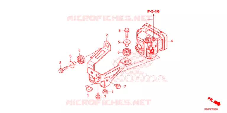 MODULATEUR ABS Honda MOTO 125 MSX 2021  MSX125AM
