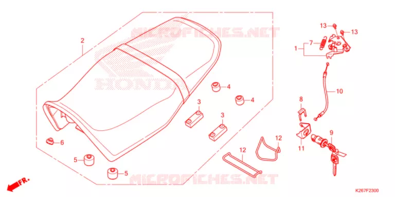 SELLE Honda MOTO 125 MSX 2021  MSX125AM