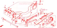BRAS OSCILLANT pour Honda VFR 800 VTEC ABS TWO TONES de 2009