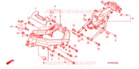 CADRE pour Honda VFR 800 VTEC ABS TWO TONES de 2009