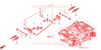 CORPS DE PAPILLON (PIECES CONSTITUTIVES) pour Honda VFR 800 VTEC ABS TWO TONES de 2009