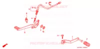 PEDALE pour Honda VFR 800 VTEC ABS TWO TONES de 2009