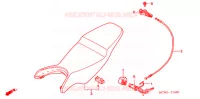 SELLE pour Honda VFR 800 VTEC ABS TWO TONES de 2009