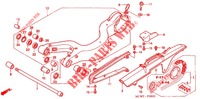 BRAS OSCILLANT pour Honda VFR 800 VTEC ABS de 2010