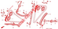 CHAINE DE DISTRIBUTION   TENDEUR pour Honda VFR 800 VTEC ABS de 2010