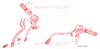 COMMODO   LEVIER   CABLE pour Honda VFR 800 VTEC ABS de 2009