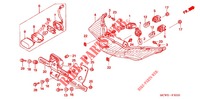 FEUX COMBINES ARRIERE  pour Honda VFR 800 VTEC ABS de 2011