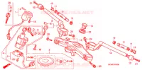 GUIDON   TE DE FOURCHE pour Honda VFR 800 VTEC ABS de 2009