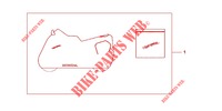 HOUSSE DE PROTECTION D'INTERIEUR pour Honda VFR 800 VTEC ABS de 2011