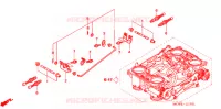 CORPS DE PAPILLON (PIECES CONSTITUTIVES) pour Honda VFR 800 VTEC ABS de 2009