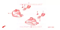 CLIGNOTANT pour Honda VFR 800 VTEC ABS BLANCHE de 2012