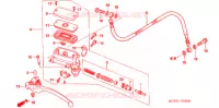 MAITRE CYLINDRE pour Honda VFR 800 VTEC TWO TONES de 2009