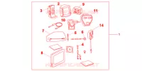 SUPPORT GPS pour Honda VFR 800 VTEC TWO TONES de 2009