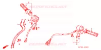 COMMODO   LEVIER   CABLE pour Honda VFR 800 VTEC de 2009