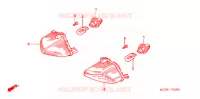 CLIGNOTANT pour Honda VFR 800 VTEC TWO TONES de 2009