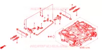 CORPS DE PAPILLON (PIECES CONSTITUTIVES) pour Honda VFR 800 VTEC de 2009
