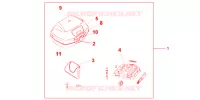 TOP CASE 45L pour Honda VFR 800 VTEC de 2009