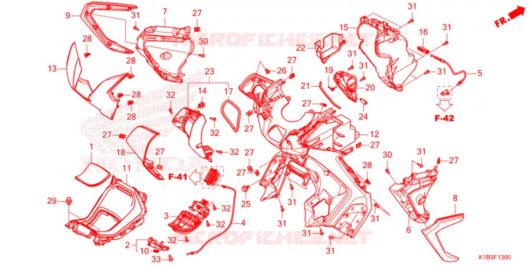 PROTEGE JAMBES Honda SCOOTER 350 FORZA 2021  NSS350AM