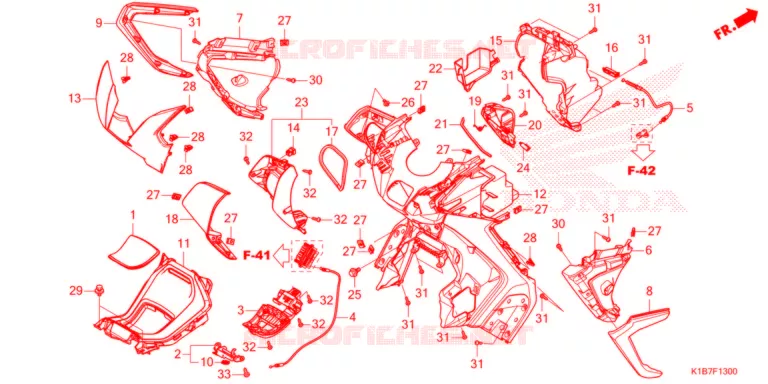 PROTEGE JAMBES Honda SCOOTER 350 FORZA 2021  NSS350AM