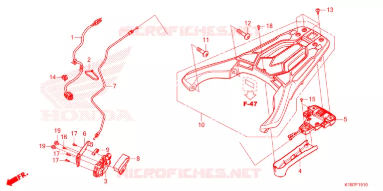 SUPPORT Honda SCOOTER 350 FORZA 2021  NSS350AM