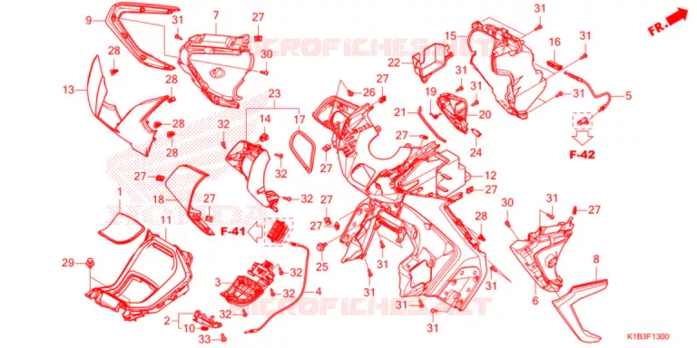 PROTEGE JAMBES Honda SCOOTER 350 FORZA 2021  NSS350AM