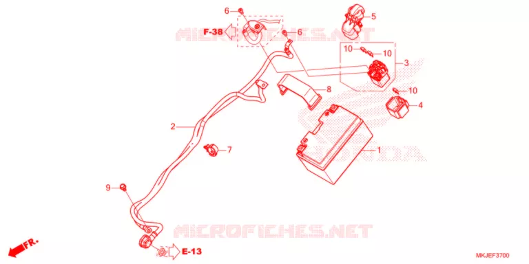 BATTERIE Honda MOTO 1000 CB 2021  CB1000RAM