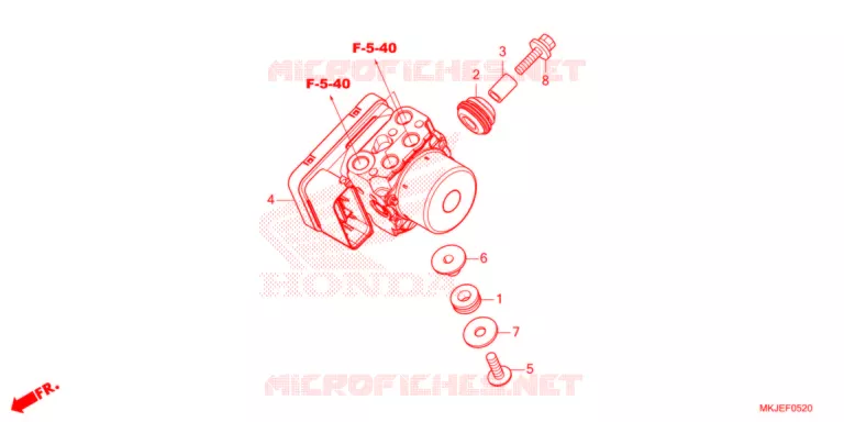 MODULATEUR ABS Honda MOTO 1000 CB 2021  CB1000RAM