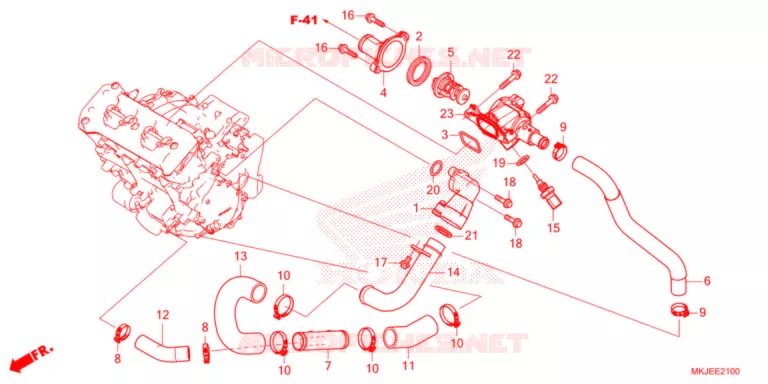 THERMOSTAT Honda MOTO 1000 CB 2021  CB1000RAM