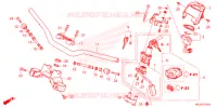 GUIDON   TE DE FOURCHE pour Honda CB 1000 R de 2021