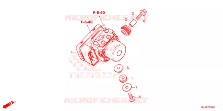 MODULATEUR ABS Honda MOTO 1000 CB 2021  CB1000RAM