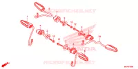 CLIGNOTANT pour Honda CB 500 F ABS de 2021