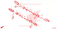 CLIGNOTANT pour Honda CB 500 F ABS de 2021