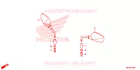 RETROVISEUR pour Honda CB 500 F ABS de 2021