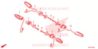 CLIGNOTANT pour Honda CB 500 F ABS de 2021
