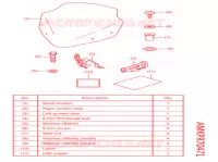 KIT,WIND SCREEN pour Honda CB 500 F ABS de 2021