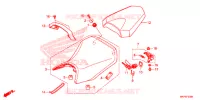 SELLE pour Honda CB 500 F ABS de 2021