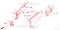 COUVERCLES LATERAUX pour Honda CRF 300 RALLY ABS de 2021