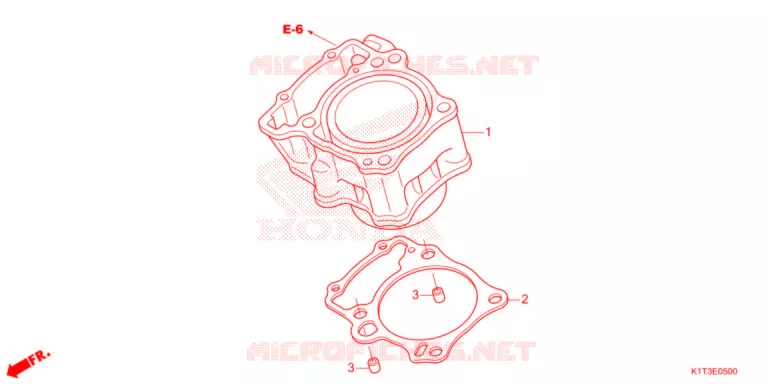 CYLINDRE Honda MOTO 300 CRF 2021  CRF300LRAM