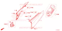 COUVERCLES LATERAUX pour Honda CRF 300 L de 2021