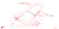 SELLE pour Honda CRF 300 L de 2021