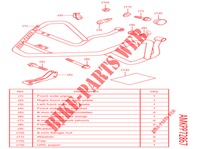 KIT, FR SIDE PIPE pour Honda CB 500 X de 2021