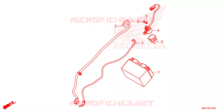 BATTERIE Honda MOTO 650 CB 2021  CB650RAM