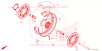 ROUE AVANT pour Honda X ADV 750 LOWER de 2021