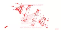 SUPPORT PHARE pour Honda CT 125 TRAIL de 2020