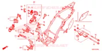 CADRE pour Honda CLICK 125 de 2021